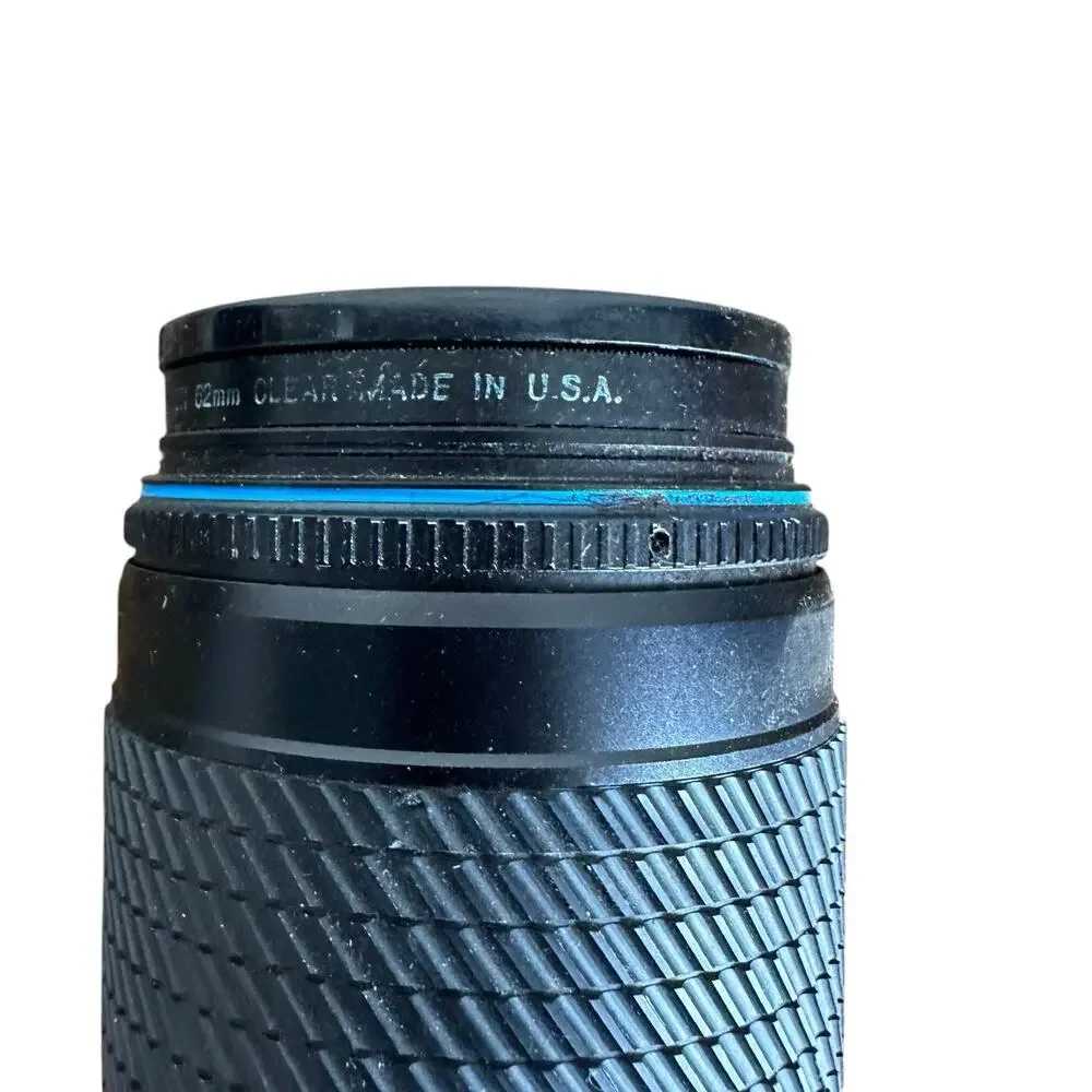 Tokina AF 75-300MM 1:4.5-5.6 Lens For Nikon With Lens Caps Excellent Condition
